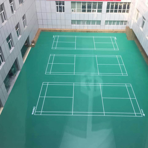 Plancher de badminton en PVC avec BWF