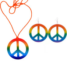 Hippie Necklace and Earrings Accessories Set