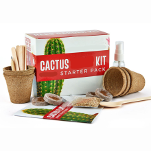 USDA Certified Organic Cactus Garden Kit: A Unique Gift for Adventurous Gardeners