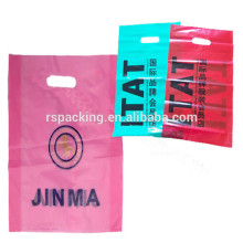 manufacture customized PE LLDPE print bags clear shopping bag