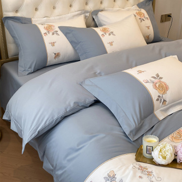 Cotton Embroidered Bedding Set