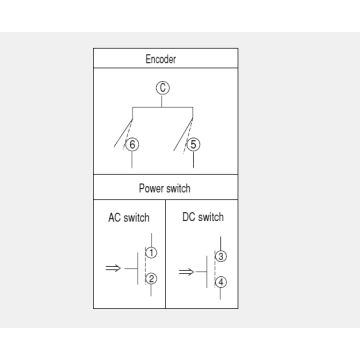 Sdde series power switch