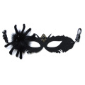 Halloween Black Spider Death Maske