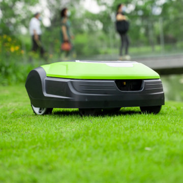 Trådlös gräsklippare robot Automatisk trädgårdsrobotklippare