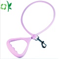 Silicone Pet Collar Dog Training Kraag met touw