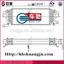 Intercooler for racing car