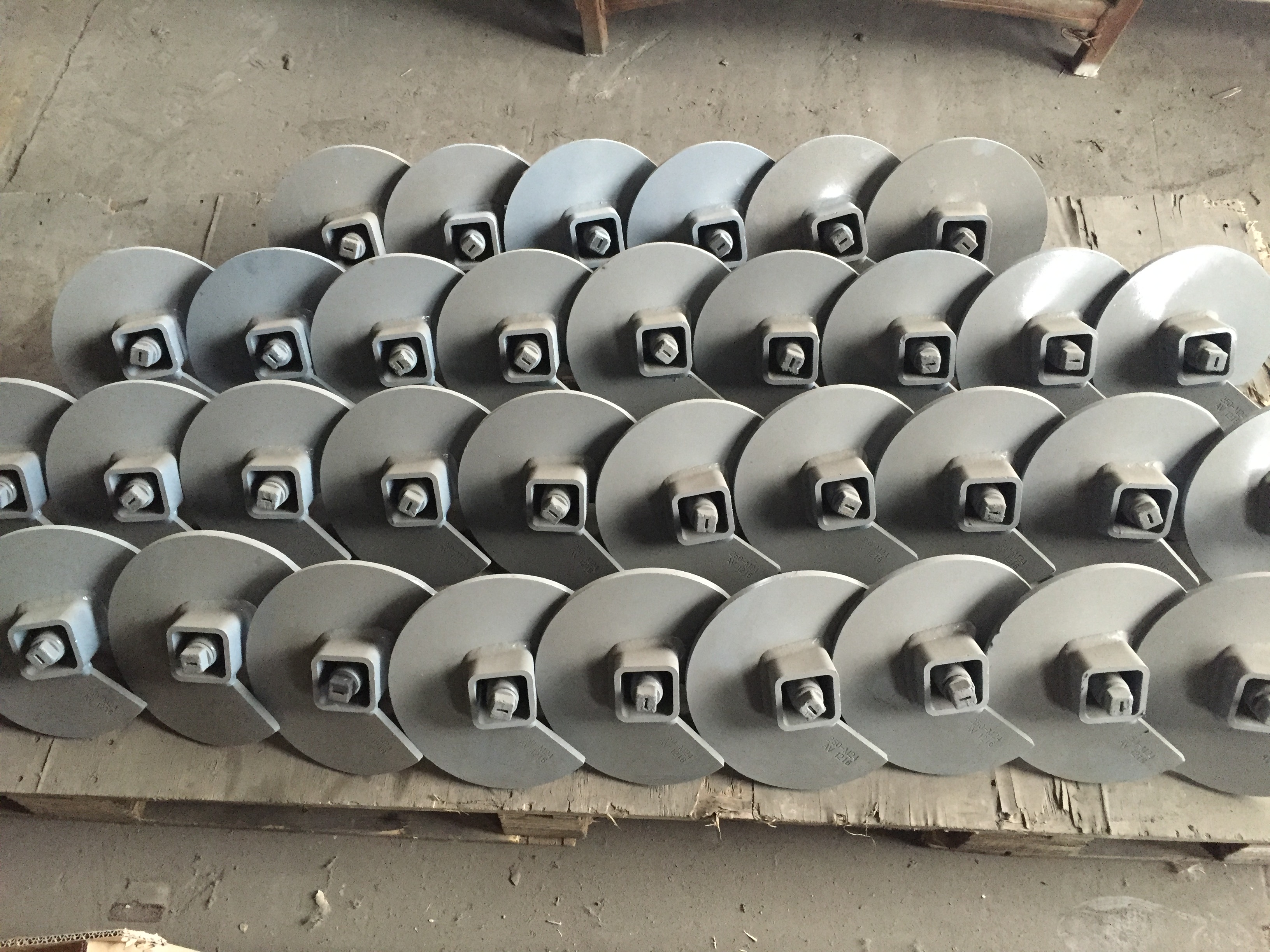 ASTM A36 kerek spirális cölöp alapozójavító rendszerhez