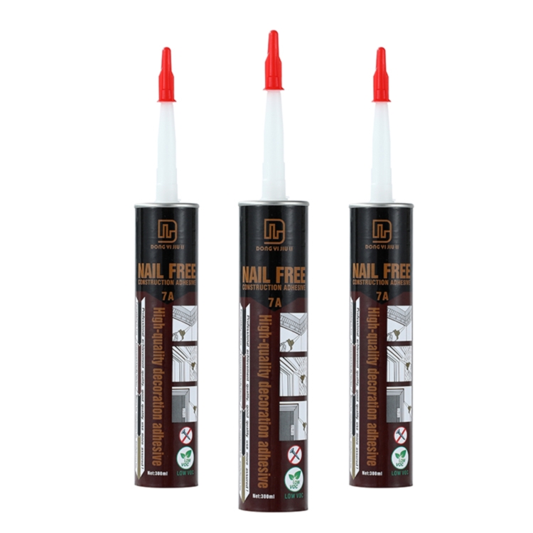 Home decoration power grab and bond adhesive wood paneling glue quick setting construction adhesive