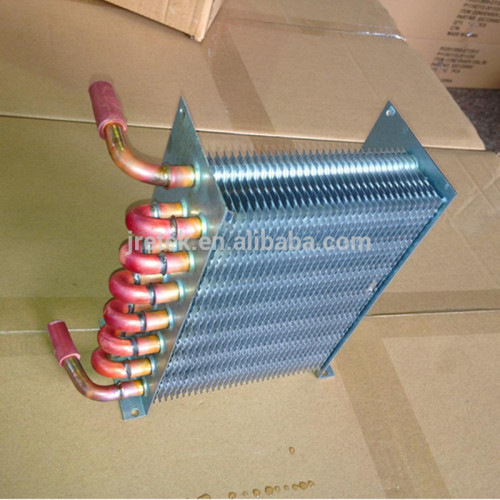 Copper tube Aluminium Fin chest freezer condenser coil