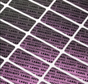Waterproof Vinyl paper holographic Label