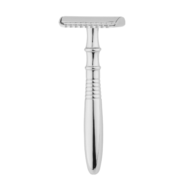 D661 New Design Double Edge Blade Zic Alloy Metal Handle Safety Razor