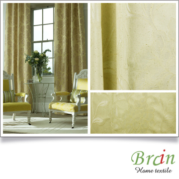 neoclassic polyester jacquard voile curtain jacquard sheer linen fabric