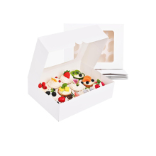 Cupcake Dozen En Raam Houden 12 Cupcakes Kraft Bakkerij Cake Dozen Gebak Voor Cookie