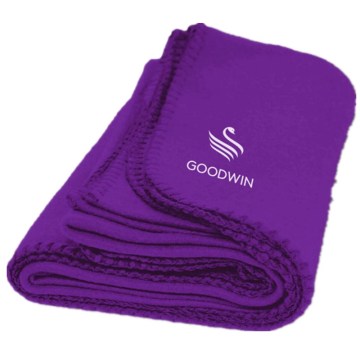 Promotional Custom Logo Polar Fleece Blanket Shaoxing Factory Wholesale Flannel Blanket