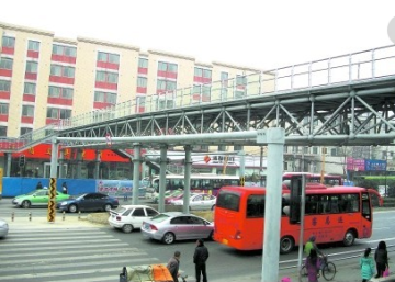 Portable Steel Structure Pedestrian Bridge