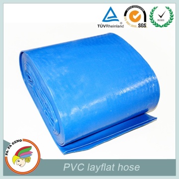 blue layflat water delivery hose