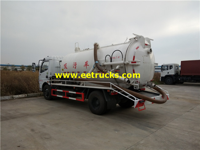 8m3 Septic Vacuum Trucks