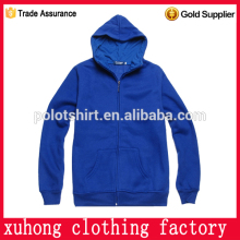 New cool free size pocket plain dyed thin hoodies