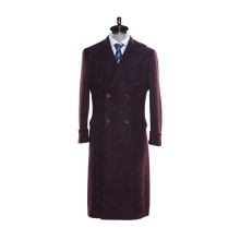 Unique Design coat men wool fashion double-breasted wool coat for men winter long jacket overcoat men winter coat