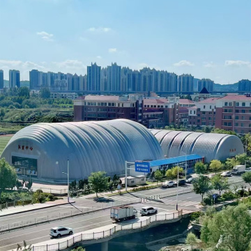 Inflatable Warehouse for Coal Storage Air-Supported Building