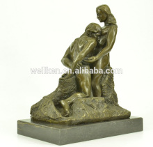 polyresin bronze couples