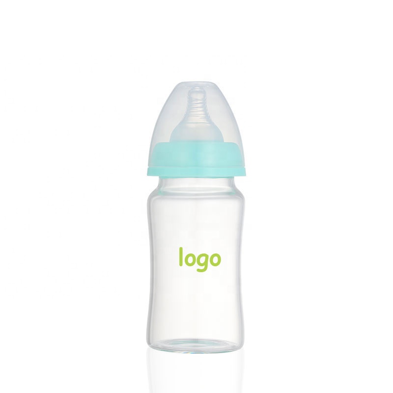 Baby Feeding Bottle Wide Mouth Baby Glass Feeding Bottle