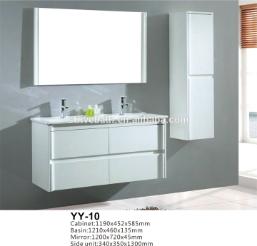 PVC Bathroom Vanity / Ceramic Bathroom Vanity Top Sink