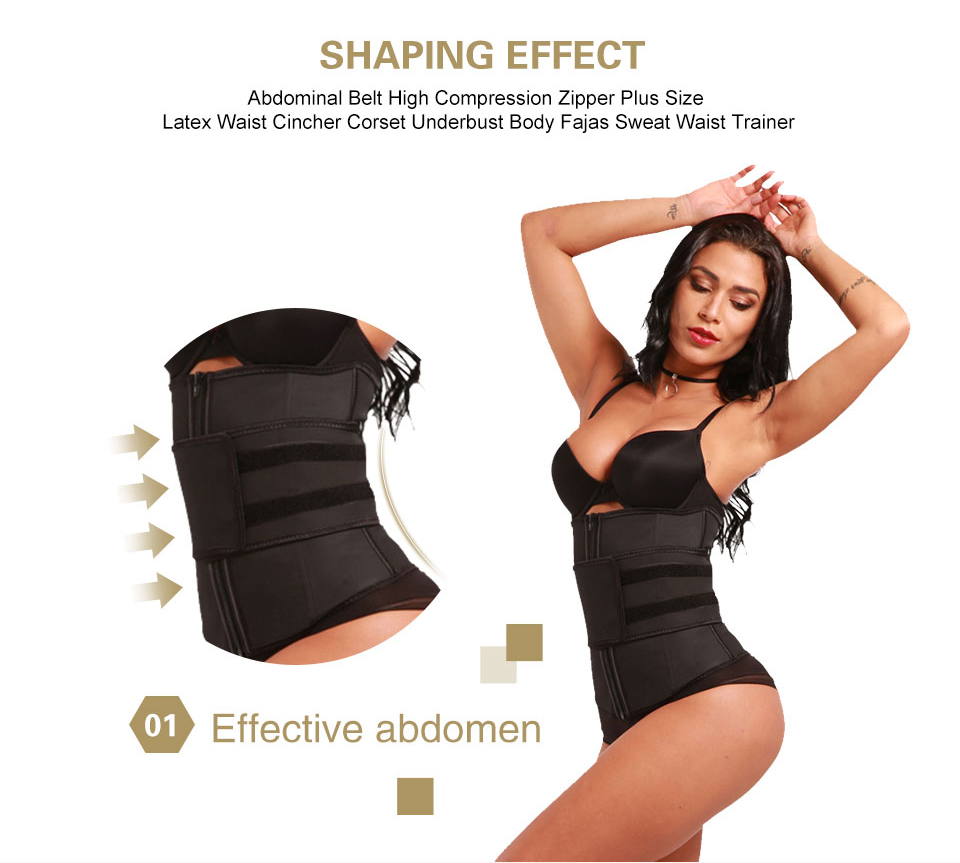 Factory Price Waist Slimming Belt Body Shaper Waist Trainer Steel Waist Trainer