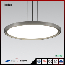 5 year warranty suspending panel ceiling round led panel light for Auto dealership project