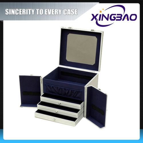 Hairdresser wonderful cosmetic case,design functional cosmetic case,aluminum cosmetic case