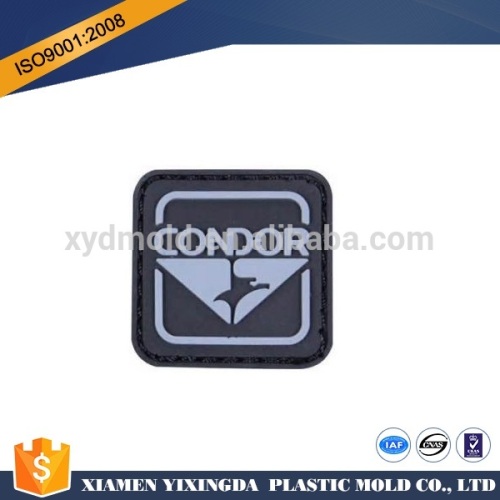 Custom rubber PVC uniform patches pvc badges