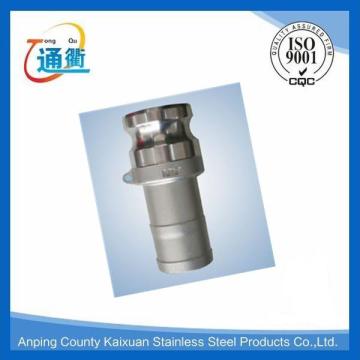 china manufacture casting sus 304 cam lock coupling type e