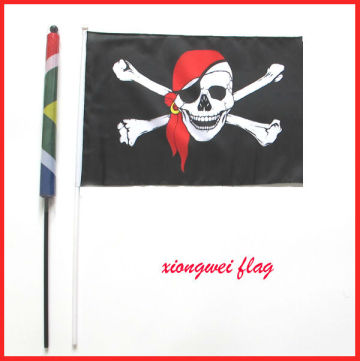 pirate flags and flagpoles