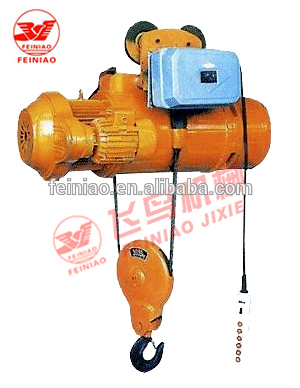 Good Quanlity CD1 Electric 1t Wire Rope Hoist Crane Hoist