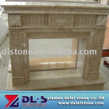 French Style Marble Fireplace Mantel