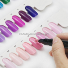 120 Color UV Gel Nail Polish Set - Top Coat, Base Coat, and One-Step Application