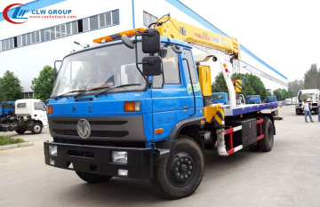 Brand New DFAC Road Wrecker Truck Mounted Crane