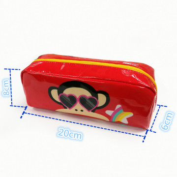 ladies love beautiful zipper pvc makeup bag