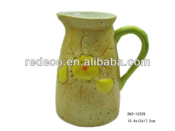 Ceramic milk pitcher