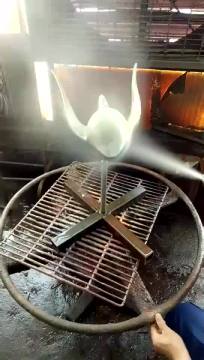 Industrial chrome painting machine