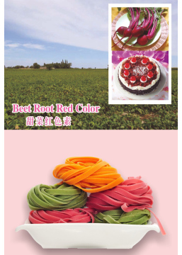 Beet root red color