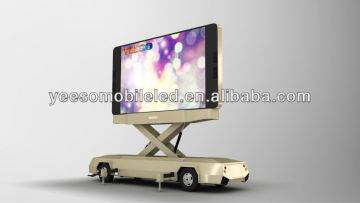 Mobile Led Billboard,Mobile Advertising Led Screen On Vehicle,Mobile Advertising Trailer--YES-T12