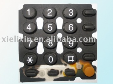 Silicon keypads