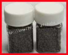 hair crimp beads hair extension micro beads screw micro rings