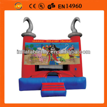The inflatable pirate bounce , removable pirate bounce house