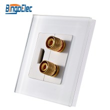 Glass wall socket 220v
