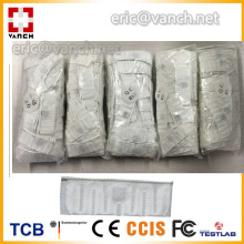 uhf rfid laundry flax tag for hospital medical clothing wipes tracking