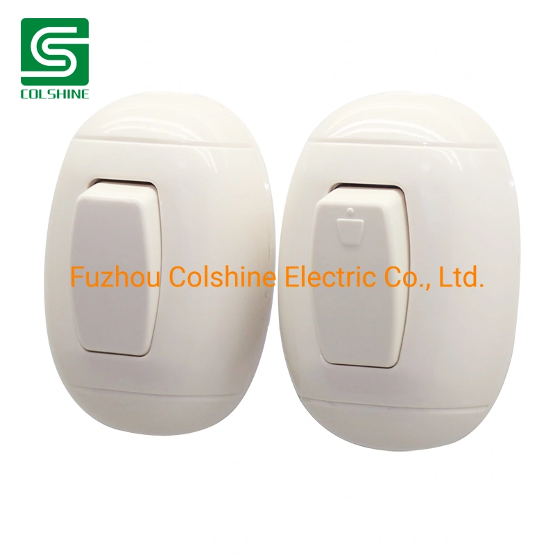 Doorbell Switch Plastic Wall Push Button Door Bell Switch