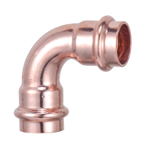Brass Compression Fitting Copper B Press Elbow for Plumbing Fittings
