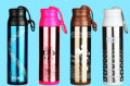 Mieux vendre coloré double paroi en acier inoxydable thermos fiole